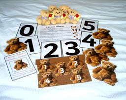 5 Brown Teddies - Bargain